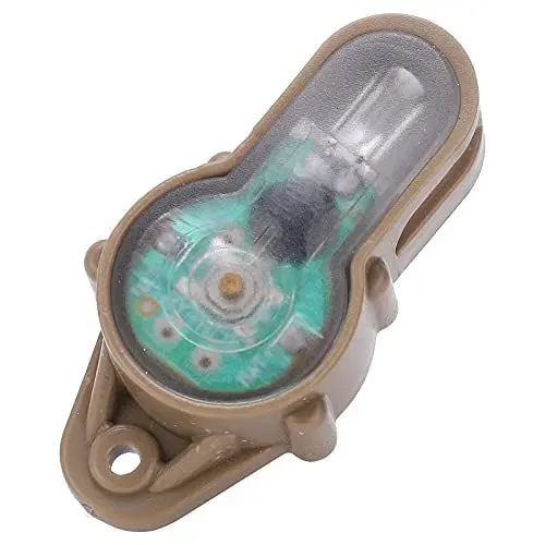 Produktbild: 01 02 015 Helm-Überlebenslampe, Helm-Signallampe aus Nylonmaterial, Verstellbarer Lichtstall für Filmrequisiten(Schlammboden rotes Licht)