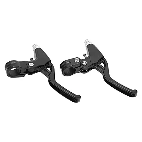 Produktbild: 01 02 015 Mountainbike-Bremshebel, feine Verarbeitung, und zu entfernen, Fahrrad-Bremshebel, stark und robust für Mountainbikes(Schwarz)
