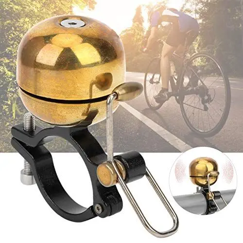 Produktbild: Komfortable Retro Glocke, Fahrradklingel, für Fahrrad Fahrrad,(Shiny Gold)