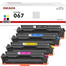 Produktbild: 067 067H Toner Set Kompatible für Canon 067 067H für Canon i-SENSYS MF657Cdw MF655Cdw MF651Cw LBP633Cdw LBP632Cdw LBP631Cw MF653Cdw MF654Cdw MF656Cdw (Schwarz Cyan Gelb Magenta)