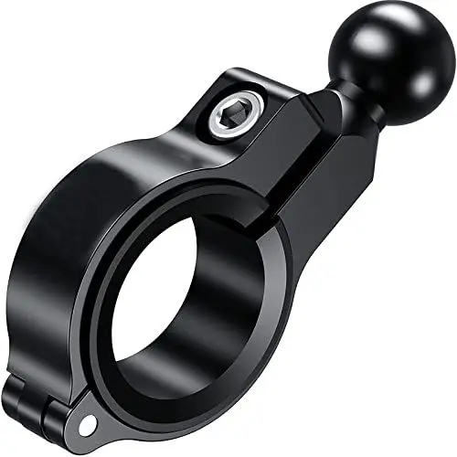 Produktbild: Sptchapn 0,67 Zoll(17mm) Kugelkopf Kugelhalterungsbasis kompatibel Ball Mount mit RAM-Halterungen für Fahrradtelefonhalterung (1 Set), Black