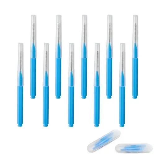 Produktbild: 0XBIT Mini Duschkopf Reinigungsbürste, 10 Stück Multifunktionale Spaltreinigungswerkzeuge, Verstopfungshemmende Mini Reinigungsbürste Duschkopf, für Duschkopfloch, Handyloch