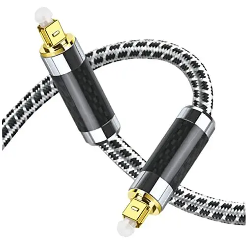 Produktbild: Artibetter Digitales Optisches Kabel Audiokabel 1 m Stecker Auf Stecker Für Tv Soundbar Heimkino