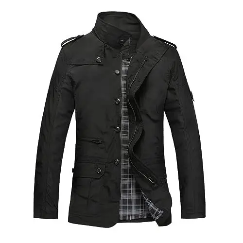 Produktbild: 1 Euro Artikel Fleecejacke Herren Regenjacke Herren Wasserdicht Black Friday Angebote 2024 Ab Wann Kapuzenjacke Herren Regenjacke Herren Wasserdicht 1 Cent Artikel Mens Jacket Winterjacke Damen Sale