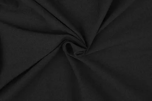 Produktbild: Jersey Baumwolljersey Uni Meterware, 220g/m², Öko-Tex Standard 100, 0,5 m, Stoffe, 330g/lfm (Schwarz 5001)