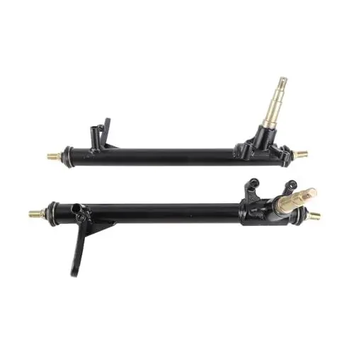 Produktbild: 1 Paar 420mm Lenk strebe Knuckle Spindel Metall legierung ATV UTV Ersatzteile für 150c-c 200c-c 250c-c Go Kart Quad Bike