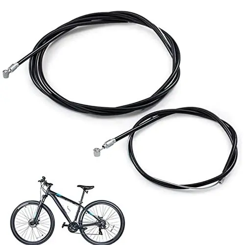Produktbild: 1 Paar Fahrrad Bremskabel, Bremszug Gangschaltung Schaltkabel, Vorderes Und Hinteres Bremszugset Für Mtb Rennrad Und Gewöhnliches Fahrrad