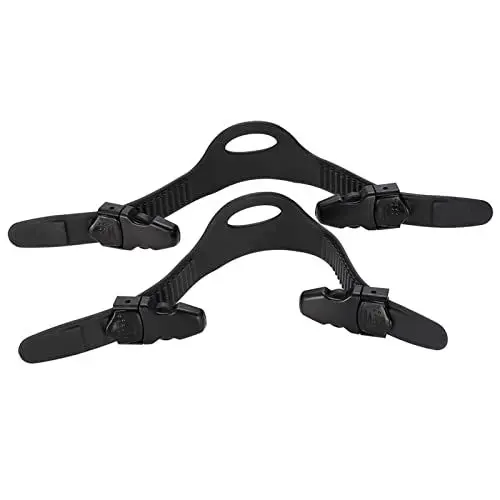 Produktbild: XIASABA Diving Universal Fin Strap 1 Paar verstellbare Federgurte zum Tauchen, Schnellverschluss-Schnallen, Schwimmen, Tauchen, Tauchzubehör, Flossen-Befestigungsgurt (M)