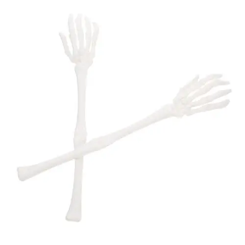 Produktbild: Warmhm Realistische Halloween-skeletthand-requisite 1 Paar Gefälschte Skelettarm-salatzange Als Dekoration