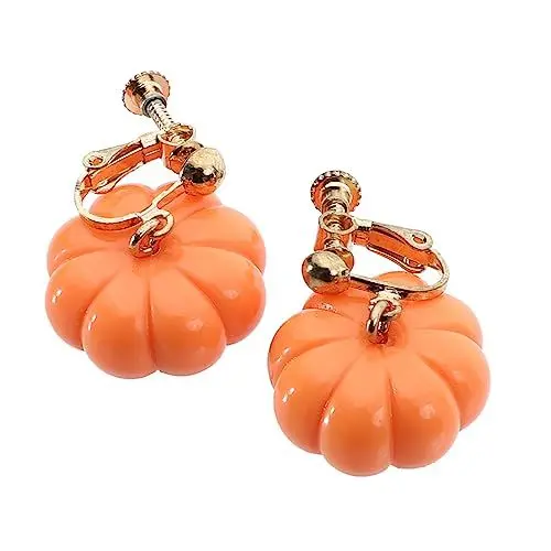 Produktbild: VALICLUD 1paar Halloween Kürbis Ohrringe Für Damen Lustige Und Stilvolle Ohrhänger Für Festlichkeiten Und Alltag Für Halloween-partys Und Besondere Anlässe