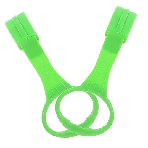 Produktbild: 1 Paar -Stehassistent Babypuppenbett zeug Aufstellringe für Babybetten Klimmzugringe für den Laufstall, Zugringe für Babybetten Babylauf-Übungsringe Abaodam