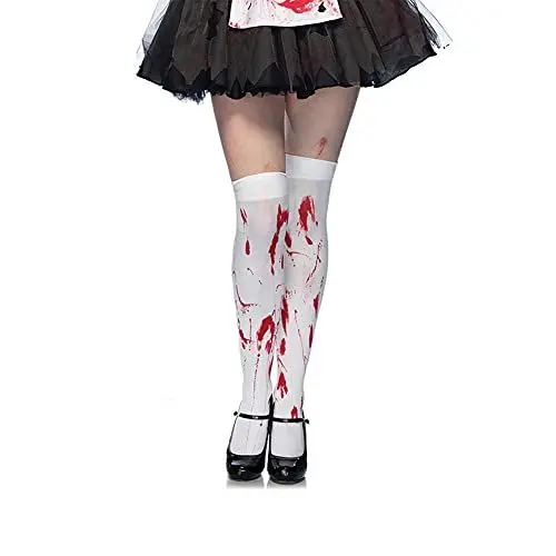 Produktbild: 1 Paar Strümpfe für Damen, Strümpfe, für Halloween, Party, Kostüm, Overknee-Socken