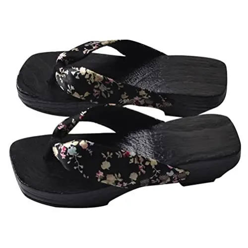 Produktbild: 1 Paar verstopft Flip-Flops catchring Clog Leoparden-Sandalen für Damen Sandalen für Damen elegant Sommer breite breite Hausschuhe für Männer Damen Hausschuhe Sommer Frau Sandalen