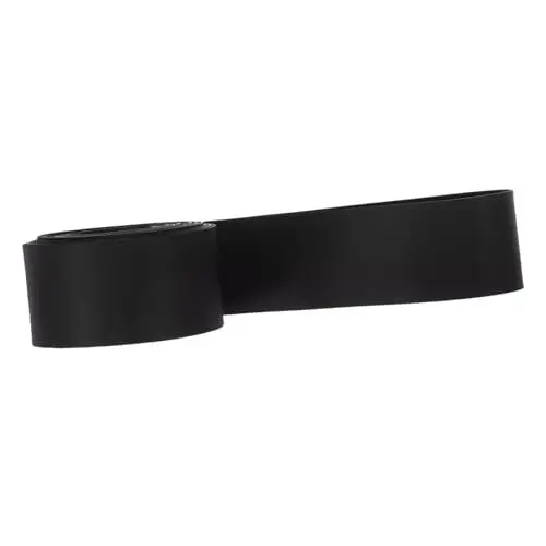 Produktbild: GOOHOCHY Pannenschutzpad für Fahrräder 1 Rolle Felgenband schwarzer PVC-Felgenstreifen einfache Installation und sicheres Fahren für Radfahrer