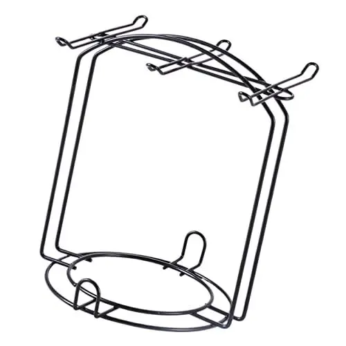Produktbild: 1 STK Kaffeetassenhalter Babywasserflasche Abtropfregal Für Tassen Geschirrkorb Für Schrank Aufhänger Für Kaffeetassen Becherbaum Waschbecken Abtropffläche Rostfreier Stahl Black BUGUUYO