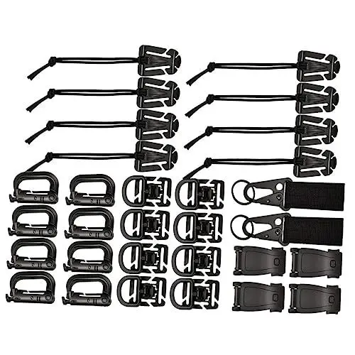 Produktbild: WOONEKY Tasche Zubehör Kit 30pcs Life Saving Lagerung Tasche Für Outdoor Wandern Klettern