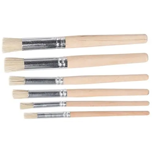 Produktbild: CORHAD Kunst-malset 6-teilig Holzmalborsten-kunstpinsel-Set Pinselstift Für Jungen Und Mädchen