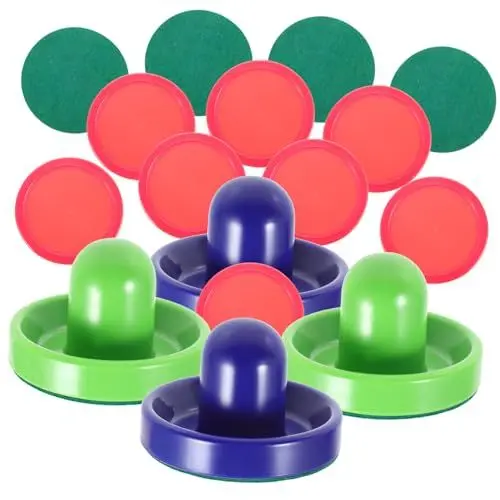 Produktbild: POPETPOP Eishockey-Pusher-Set Hockey-zubehör Hockey-schläger Für Airhockey Tischhockey-Teile Für Freizeitspiele