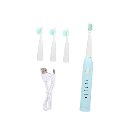 Produktbild: 1 Satz Elektrische Zahnbürste für Kinder Automatische Kinderzahnbürste Reinigungsbürste für den Zahn Zahnbürsten für Kinder kids toothbrush Elektrische Zahnbürste für Erwachsene
