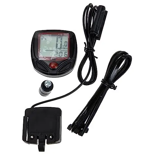 Produktbild: Toddmomy 2 Sätze Fahrrad Tacho Zyklus Tacho Universal-Tachometer Für Fahrrad Rechner Rennrad Computer MTB-geschwindigkeitsmesser Kilometerzähler Fahrradcomputer Wasserdicht Monitor Abs