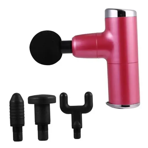 Produktbild: 1 Satz Faszienpistole Massagepistole werkzeug Massagegerät für Muskelgewebe handliches faszienmassagegerät Percussion-Muskel-Massagegerät Schock Waffenstock Fitness Kieselgel