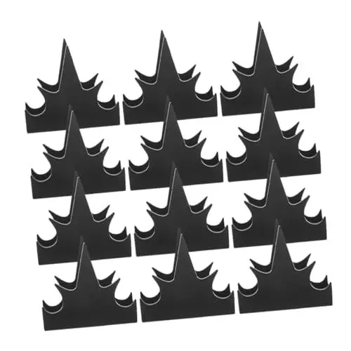 Produktbild: 1 Satz Nagelung von Sicherheitszäunen Verhütung Vogelschutzspikes Wo Torzaunspitzen Zaun-Sicherheitsspieß wiederverwendbar draussen Zubehör Geländer der Zaun Vögel Kohlenstoffstahl
