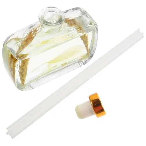 Produktbild: Holibanna 1 Satz Öl für die Aromatherapie Duft Diffusor Diffusoröl und Sticks duftöl Diffuser Rattan Stick Aromaöl aromatisch duftendes Öl Haushalt ätherisches Öl Schilf Glas