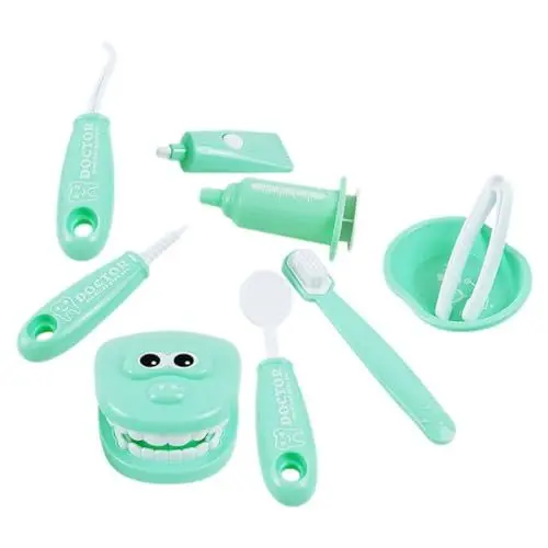 Produktbild: 1 Satz Orales Spielzeug für Kinder Arztkoffer für Kleinkinder Zahnspielzeug für Kinder Spielzeuge Kinderspielzeug Zahnarztspielzeug für Kinder Zahnarztspielzeug Spielen Cosplay