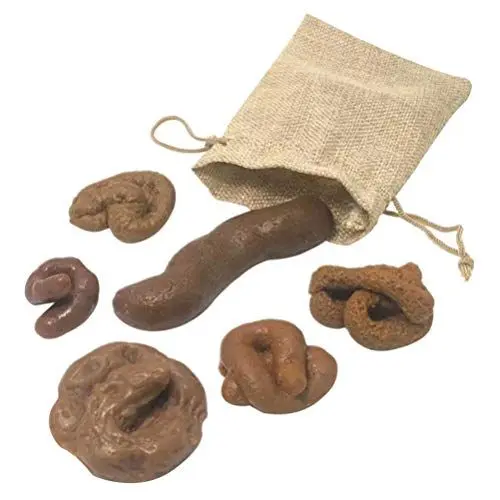 Produktbild: 1 Satz Realistische Faux Poop Simulation Sieht Echt Poop Lachen Spielzeug Tier Mensch Poop Streich Spielzeug Party Gefälligkeiten für Kinder Erwachsene