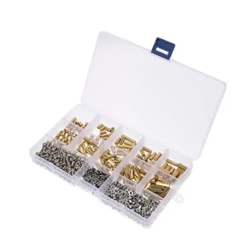Produktbild: ULTECHNOVO Verschiedene Edelstahlschrauben 750-teiliges Set Motherboard-abstandshalter Schrauben Muttern Und Unterlegscheiben Für Die Leiterplattenmontage