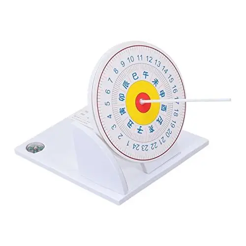 Produktbild: 1 Satz Sonnenuhr-Modell experimentierset Home Decor wohnungseinrichtung wohnungsdeko wohnraumdeko Zeit Lernuhr Kinderuhr sonnenuhr selber Machen äquatoriale Sonnenuhr Plastik Vaguelly