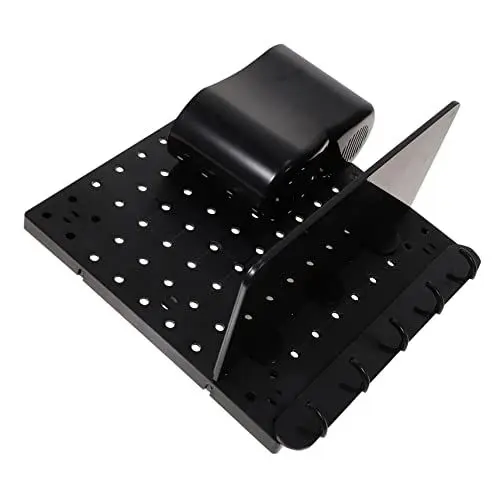 Produktbild: 1 Satz Steckbrettständer ablagekörbe kühlkorb einkaufskorb keypod key pod handtuchhalte regal systeme tasturen An der Wand montiert Perfboard Kombination Lagerregal Büro Suite Abs