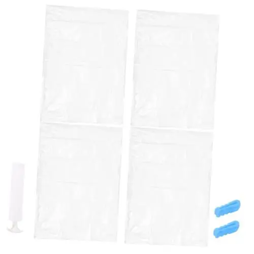 Produktbild: Garneck 5er-pack Quilt-aufbewahrungstaschen-set Vakuumkomprimierte Zier-aufbewahrungstasche Für Organizer Tragbar Große Kapazität Schützt Vor Feuchtigkeit Zufällige Farbe
