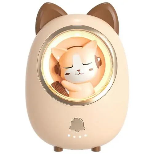 Produktbild: BESPORTBLE 1satz Usb Wiederaufladbarer Handwärmer Mit Cartoon-tierdesign Tragbarer Handwärmer Der Leuchtet Für Outdoor-aktivitäten Wie Camping Angeln Und Skifahren Mit Powerbank-funktion
