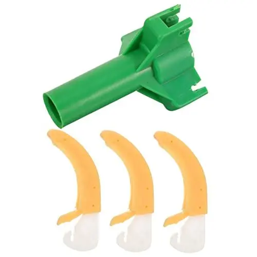 Produktbild: 1 Satz Zubehör für Obstpflücker Obsterntemaschinen Gummi Beerenpflücker Rechen früchte kotzfrucht Werkzeug Obstpflückerklaue Gartenpflücker Pfirsich Orange Belohnung Mähdrescher