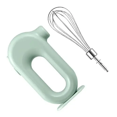 Produktbild: 1 Satz elektrischer Eierschläger Elektrowerkzeuge Brotmixer Shaker-Mixer Mini elektrischer Mixer Schneebesen Backzubehör Küchenmixer Handheld Rührgerät Geschirr Rostfreier Stahl