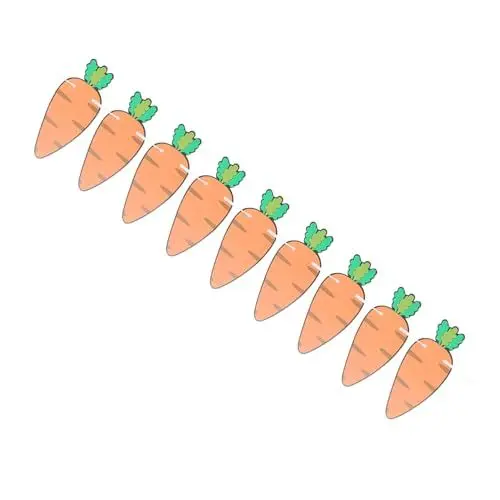 Produktbild: HOOTNEE Ostern Dekorationen Karotte Banner Ostern Party Bunting Decor Foto Prop