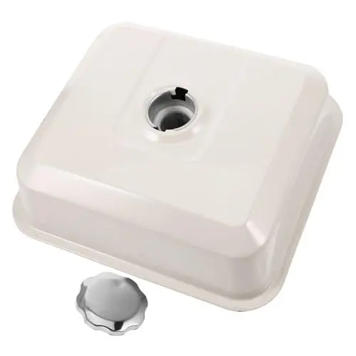 Produktbild: 1 Set Kraftstofftank Pumpe Schneidemaschine Rasentrimmer Kraftstofftank Kraftstoffvorratstank Dicker Gas Kraftstofftank Dicker Mäher Kraftstofftank Kleiner Kraftstofftank POPETPOP