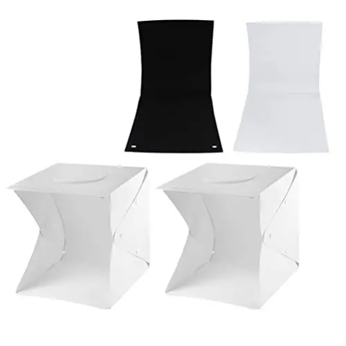 Produktbild: 1 Set Lichtbox Led-Licht Led-Licht-Beleuchtungsbox Farbhintergründe Tragbares Studiozelt Zelte Wolke Fotozelt-Suite Fotografie-Lichtzelt Fotostudio-Lichtzelt