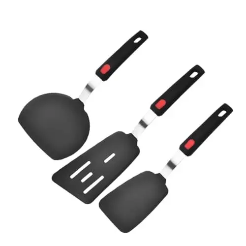 Produktbild: TOPBATHY Spatel-flipper-turner Antihaft-küchenutensilien-set Aus Silikon Flexibler Spatel Zum Backen Von Antihaftbeschichtetem Kochgeschirr