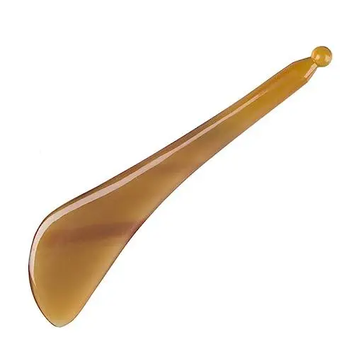 Produktbild: 1 Stk Yak Horn Klammer clipboard sleek durchblutung Schabenbrett Stressabbau glatter Gesichtsdampfer Werkzeug Massagestab Bausatz Massagezubehör Körpermassagebrett Hornverbrauch Ipetboom