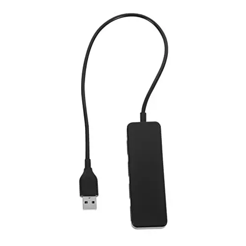 Produktbild: 1 Stück 4 Hub Aus Kunststoff Mit 4 Anschlüssen USB-hubs Komponentenkabel USB EIN Aus Schalter Daten USB-hub USB 2.0 Splitter Kunststoff USB 2.0 Abs Spender Privates Modell