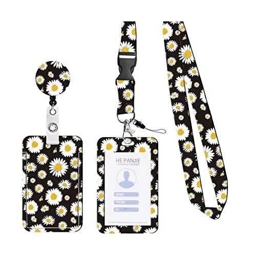 Produktbild: 1 Stück Busfahrkarten Hülle Schüler, Kartenhalter, SchlüsselBänder Kartenhalter, Ausweishülle Mit Band, schlüsselband personalisiert Kartenhalter Mit Lanyard, Schlüsselkette