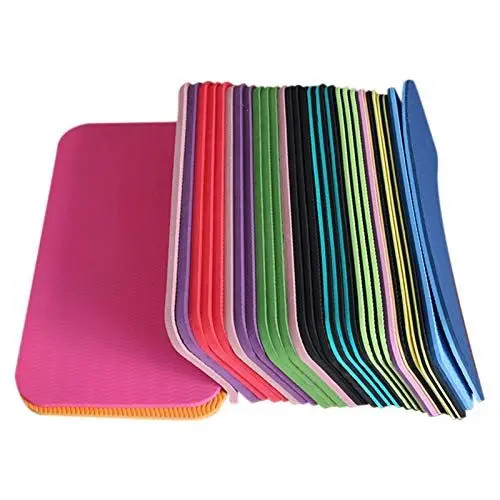 Produktbild: Rutschfestes Yoga Pad Fitness Yoga Kniekissen 6mm Yoga Knieschoner Pilates Knieschoner Zur Entlastung Von Knien Ellbogen Unterarmen Und Handgelenken Für Workout Knieschoner Yoga Pad Yoga Kniematte