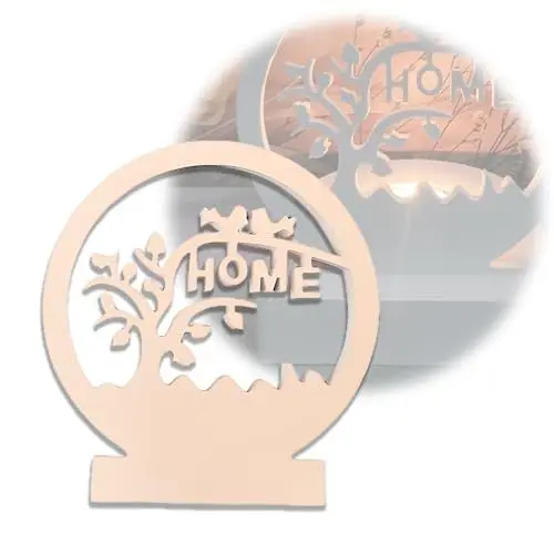 Produktbild: 1 Stück Silikonformen Gießformen Zahlen,Haus Silikonform,Rund Zum Gießen, Kerzenhalter Einschieber,DIY Dekoform,für Halloween Weihnachten Ostern