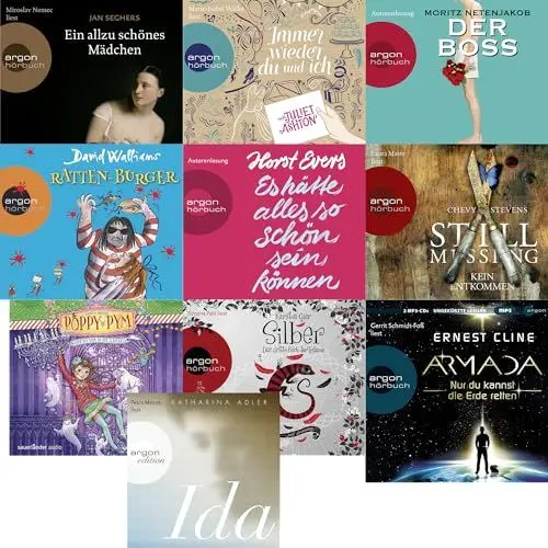 Produktbild: 10 Hörbücher - Spar-Paket - Top Geschenk für Hörbuch-Fans - einzelne Titel, siehe unten