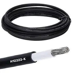 Produktbild: 10 Meter Lapp H1Z2Z2-K Solarkabel 4mm² WH/BK I Solarleitung 1X4 mm2