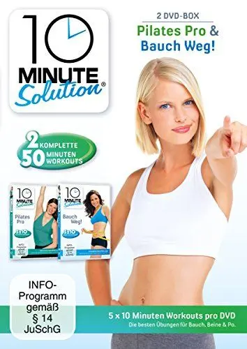 Produktbild: 10 Minute Solution - Pilates Pro & Bauch weg! (2 DVDs)