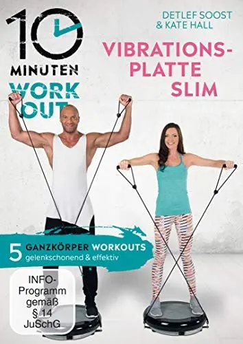 Produktbild: 10 Minuten Workout - Vibrationsplatte Slim