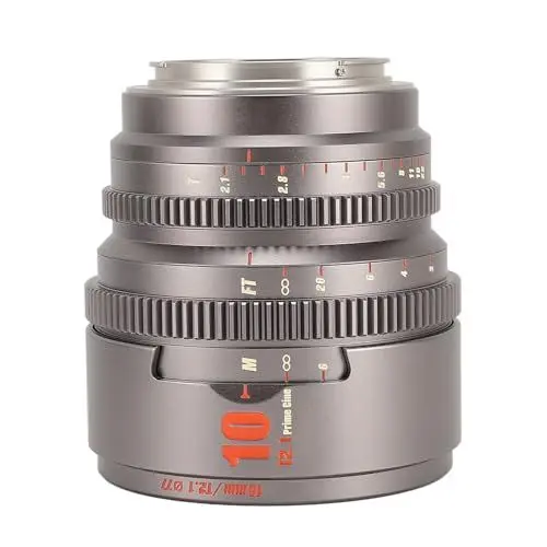 Produktbild: 10 Mm T2.1 Cinema-Objektiv, APS C 260 Grad Ultra-Langfokus, Große Blende, Manueller Fokus Cine-Objektiv füR R RP R5 R6 R3 (Gray)